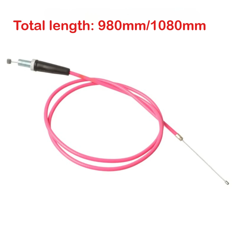 980mm 1080mm Universal Motorbike Gas Straight Link Throttle Wire Fit XR50 CRF50 CRF70 125cc Off Road Pit Bike Suzuki