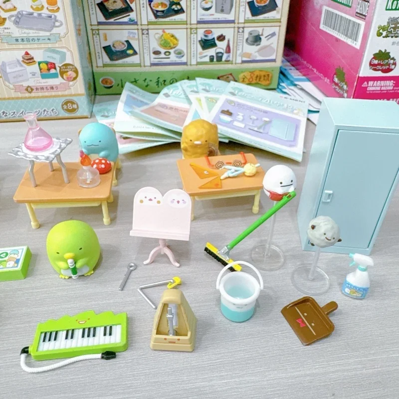 Re-Ment Collection Mini boîte aveugle Desserts exquis magasin de chocolat thème coeur frappant scène Miniature décor jouet cadeau