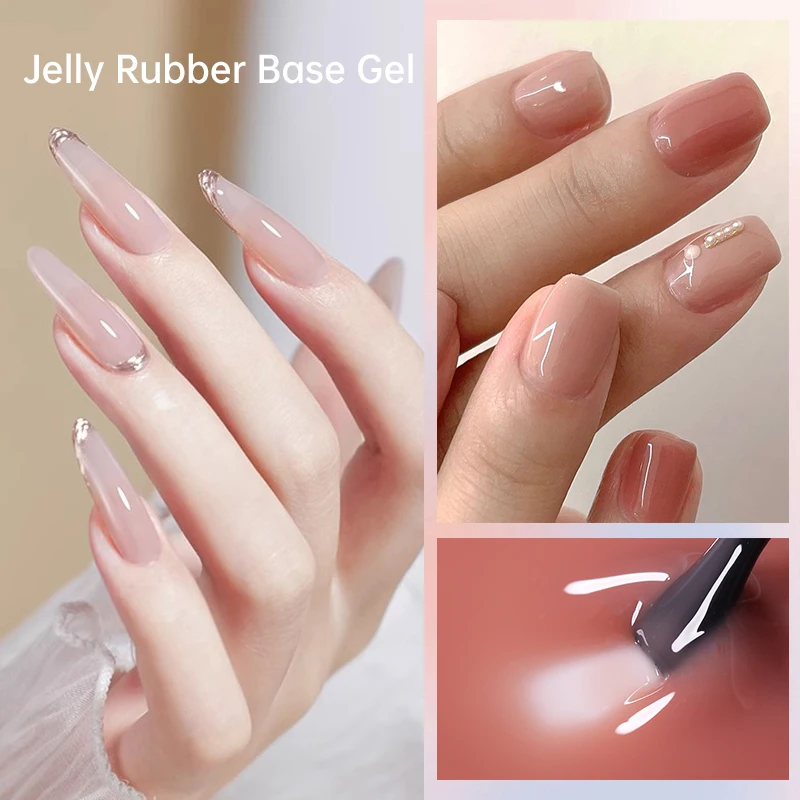 UR SUGAR 7ml Jelly Rubber Base Gel Transparent Gender Construction Nail Gel Polish Hybird Soak Off Nail Art UV LED Varnishes