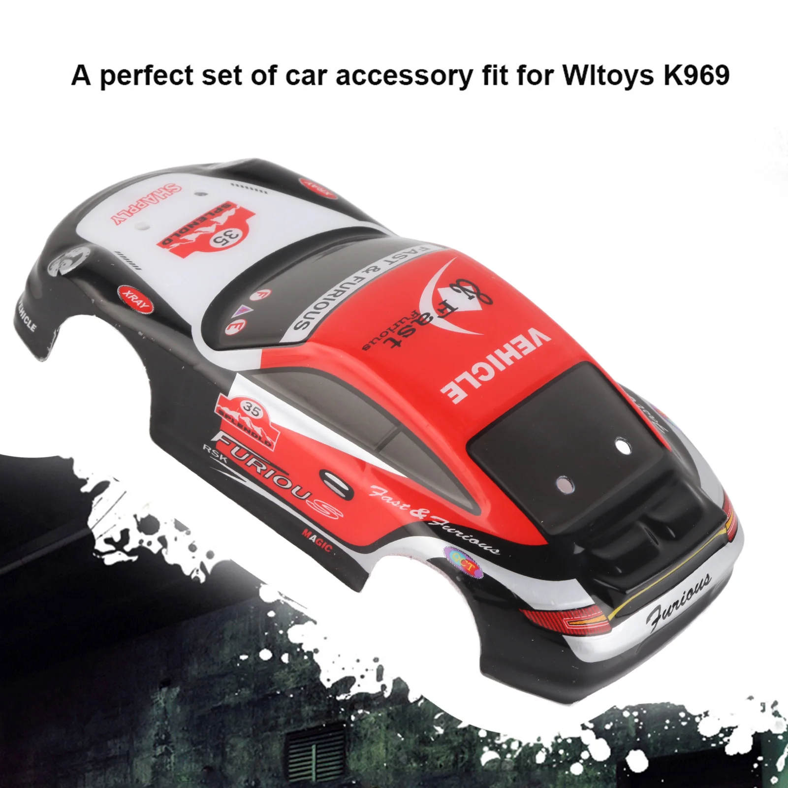 K969 Mini RC Racing Car High Speed Off Road LED Remote Control Drift Toys Alloy Vehicle Children Kids Gift