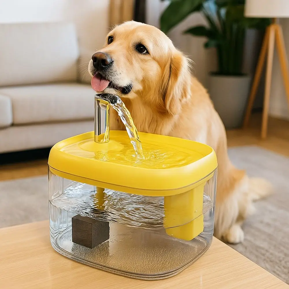 

1.5L Cat Drinking Fountain Anti-Dry Burning Large Capacity Automatic Water Dispenser Quiet Operation Removable