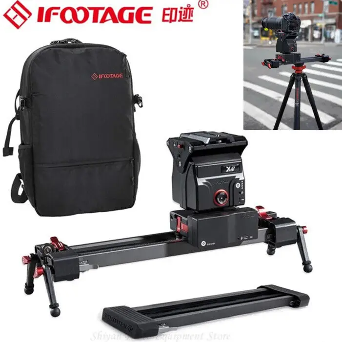 

IFootage Shark Slider Mini Camera Slider Extendable Video Dolly Track Portable For DSLR Camcorders Motor 3 Axis Optional