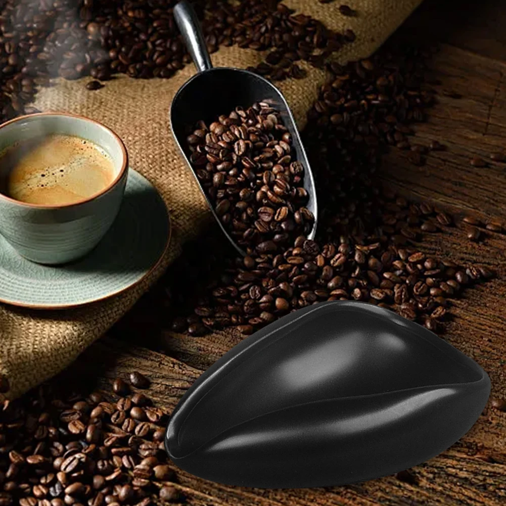 Chicchi di caffè vassoi dosatori chicchi di caffè pala ceramica bianca pura cucchiaini da tè accessori da cucina utensili da caffè per la casa gadget