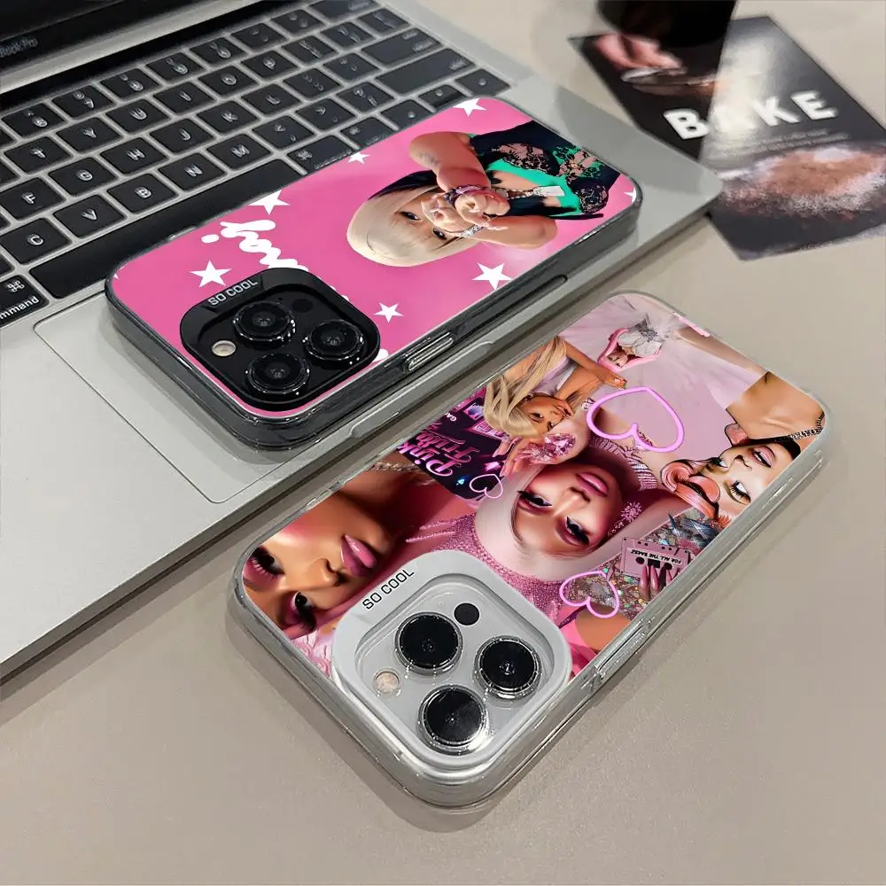 

Чехол для телефона Nicki Minaj для iPhone 17, 16, 15, 14, 13, 12, 11, X, XR, XS, 8, 7, Air, Pro, Max, Plus – Прозрачный, Цветной, Красивый