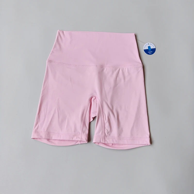 Summer Nude Shorts High Waist Seamless Yoga Shorts Scrunch Bum Gym Shorts Workout Biker Short Stretch Fitness Running Clothing image 2