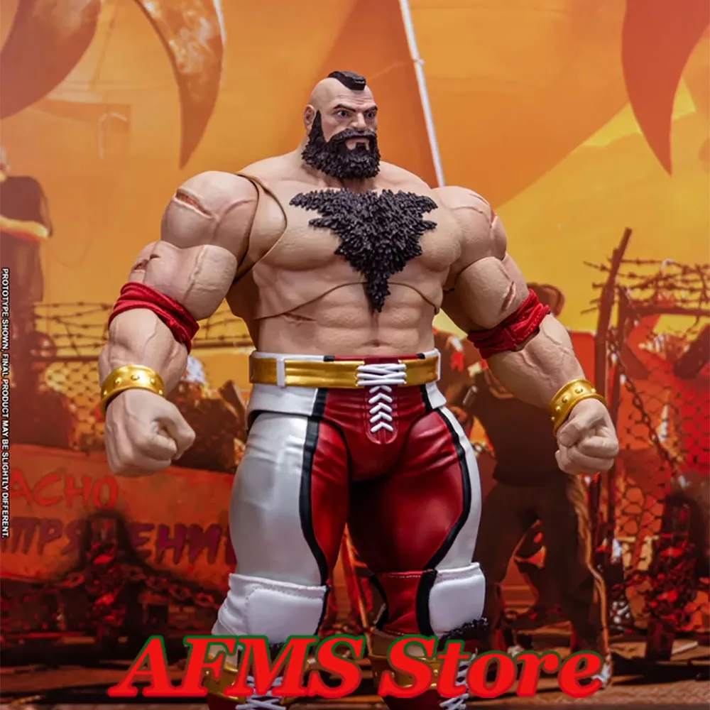 

Storm Toys CPSF29 1/12 Scale Collectible Figure Zangief Strong Fighting Game Russian Wrestler Action Figure Soldier Dolls