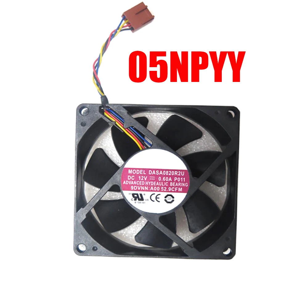 

Cooling Fan For DELL For OptiPlex 5055 Ryzen Small Form Factor 05NPYY 5NPYY DASA0820R2U P011 PVA080F12R-P05-AE DC12V 4PIN New