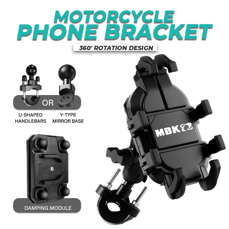

Универсальный держатель руля мотоцикла, кронштейн для верховой езды, противоударный для MBK Booster 50CC Spirit Nitro 50 50C Stunt Cityline