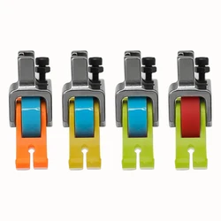 1Pcs Narrow Roller Presser Foot For Singer Brother Juki Babylock Industrial Single Needle Lockstitch Sewing Machine Accessories