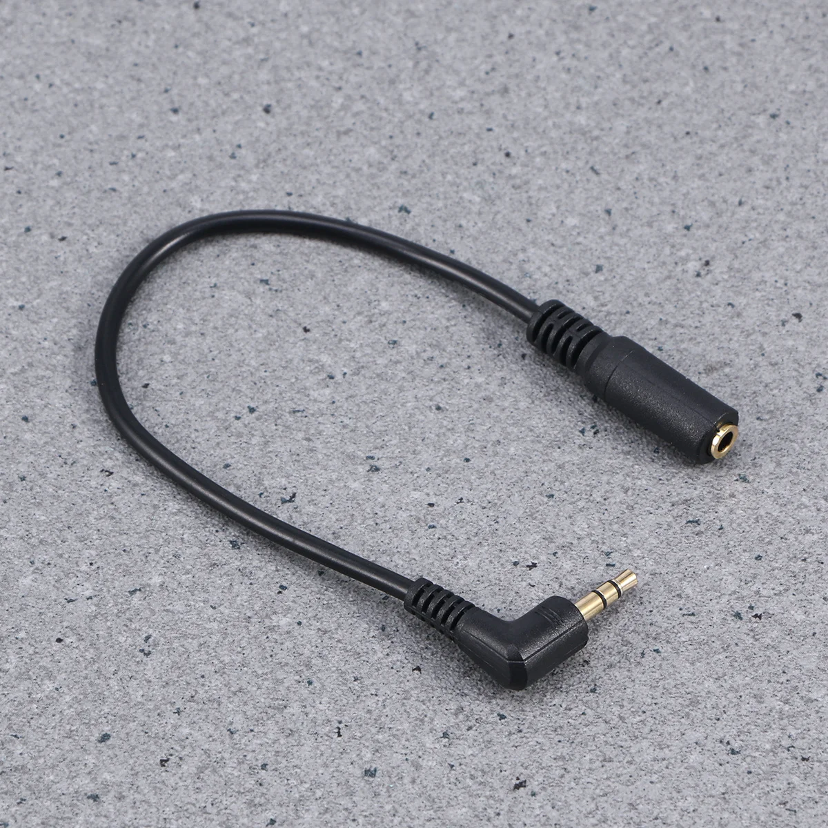 

3pcs 3.5Mm Bend Male To Female Aux Extension Cable Headphone Audio Adapter For Devices Tpe Durable Stereo Sound Aux