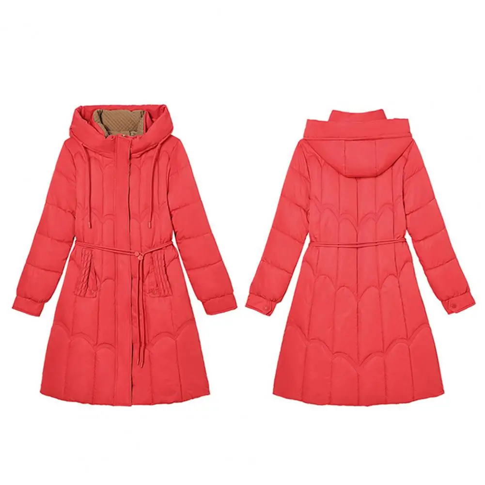 Oversized Winter Hooded Parkas Women Down Jacket 2025 New Thicken Cotton Padded Coat Fashion Long Overcoat Female Warm Parkas ﻿