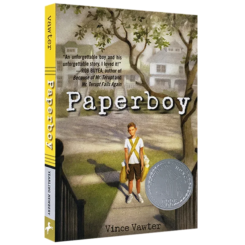 Paper boy, Teen English in books story, Bildungsroman novels 9780307931511