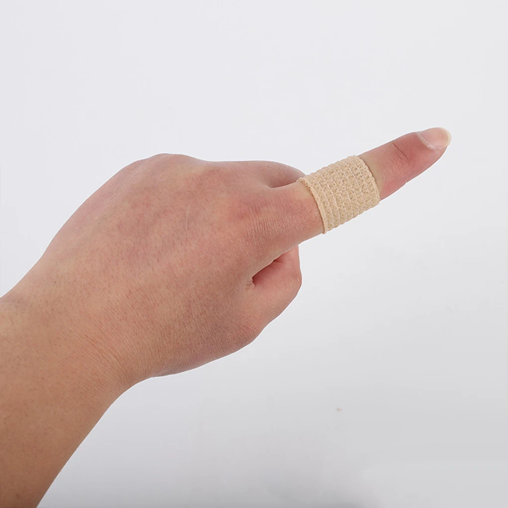 6x proteção esportiva da cor da pele às melhores - bandagem elástica para prevenção de lesões fácil de usar cor de tez 7,5 cm * 4,5 m