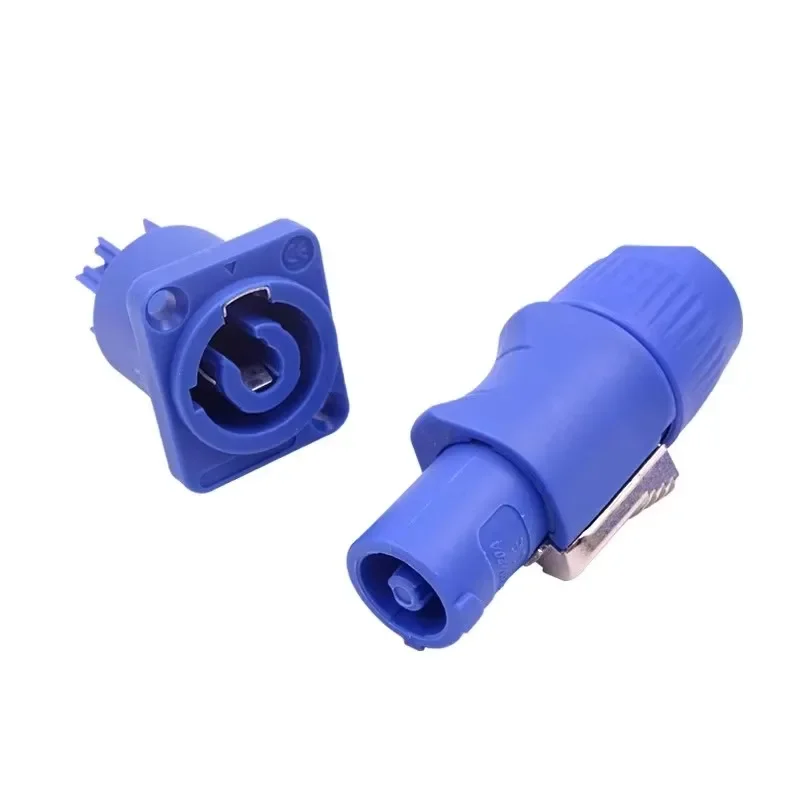 10PCS Powercon Connector 3 Pins 20A 250V NAC3FCA NAC3FCB Male Plug for Electric Drill LED Screen Stage Lighting Power Connecting