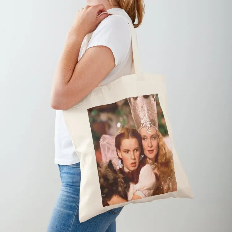 

Glinda and Dorothy Tote Bag personalized tote eco bag folding shopping bags foldable Shopper handbag