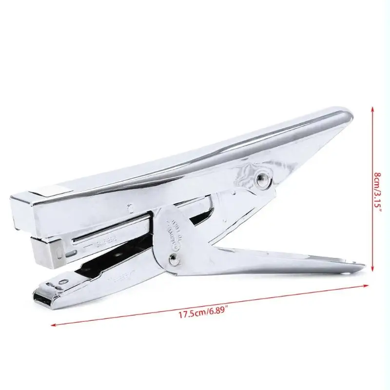 Durable Metal Heavy Duty Paper Plier Stapler Desktop Stationery Office Supplies