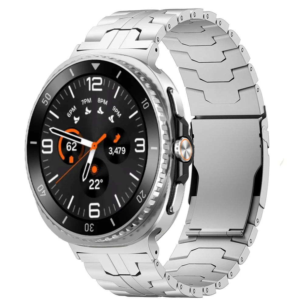 Titanarmband für Samsung Galaxy Watch 8 Classic 46 mm 8 44 mm 40 mm Armband für Galaxy Watch Ultra 2025 7 6 5 4 44 mm 40 mm Armband