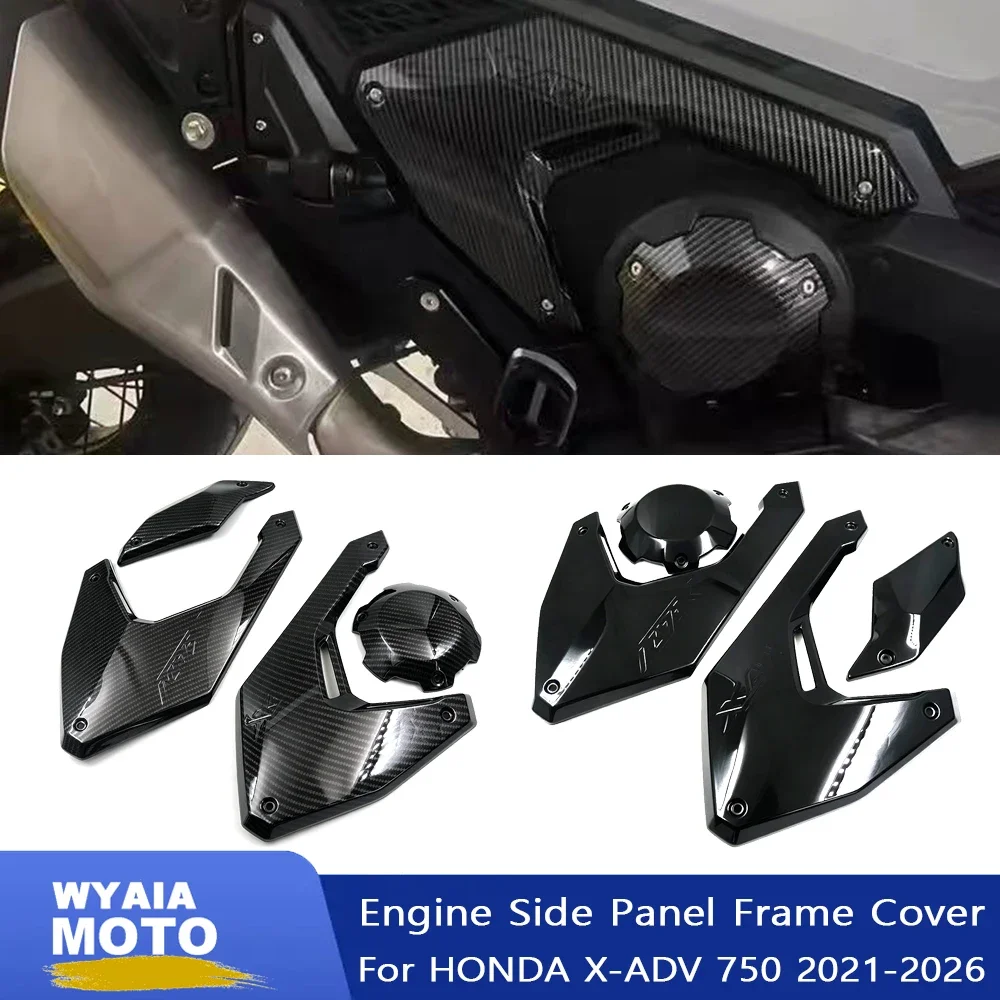 

XADV750 Motorcycle Engine Side Panel Frame Cover For HONDA X-adv 750 2021-2026 Cowl Guard Protector Engine Tank Cover Fairing