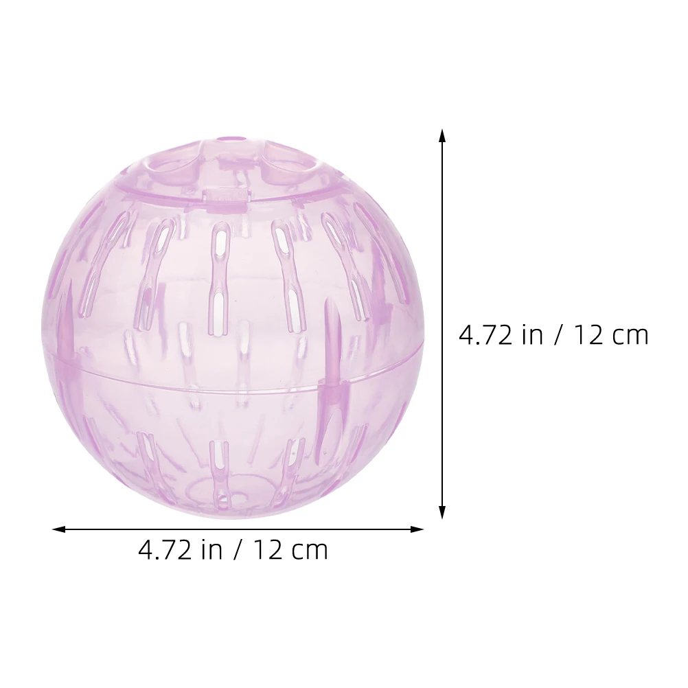 

Clear Hamster Exercise Ball Abs Safe Running For Small Pets Compact Lightweight Fitness Fun For Hamster Gerbils Cage Rats