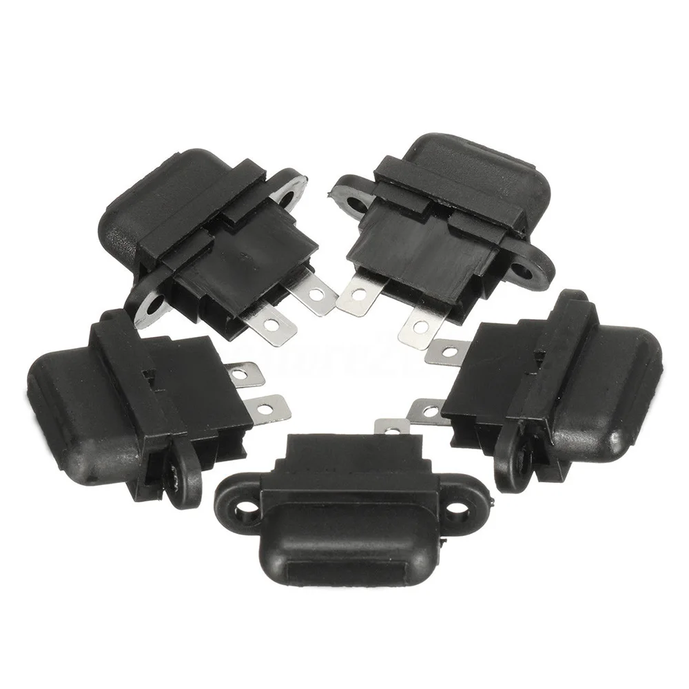 

Blade Holders Truck Car Boat with Cover Circuit Electrical Terminals 5pcs 30A Auto Standard Block High Huality