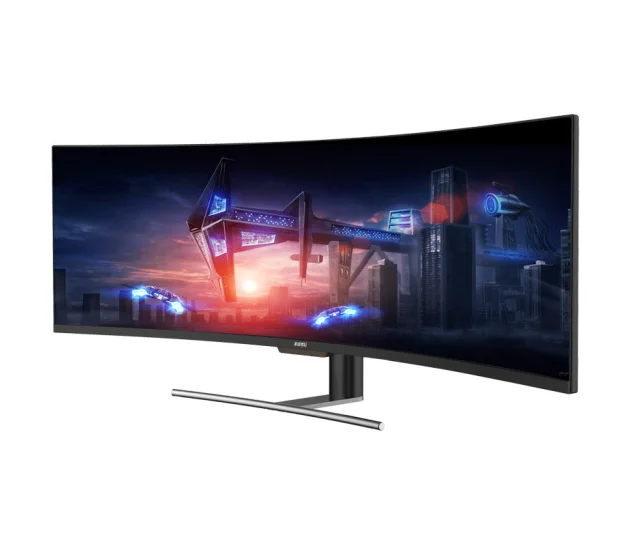 

4K QLED 49 inch super wide 144HZ curved LED gaming monitor