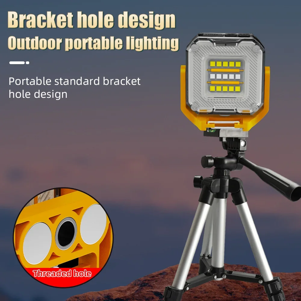 8 pacotes LiitoKala LF-224 200-500LM multifuncional COB + luz de trabalho SMD para caminhadas, aventuras e viagens portáteis
