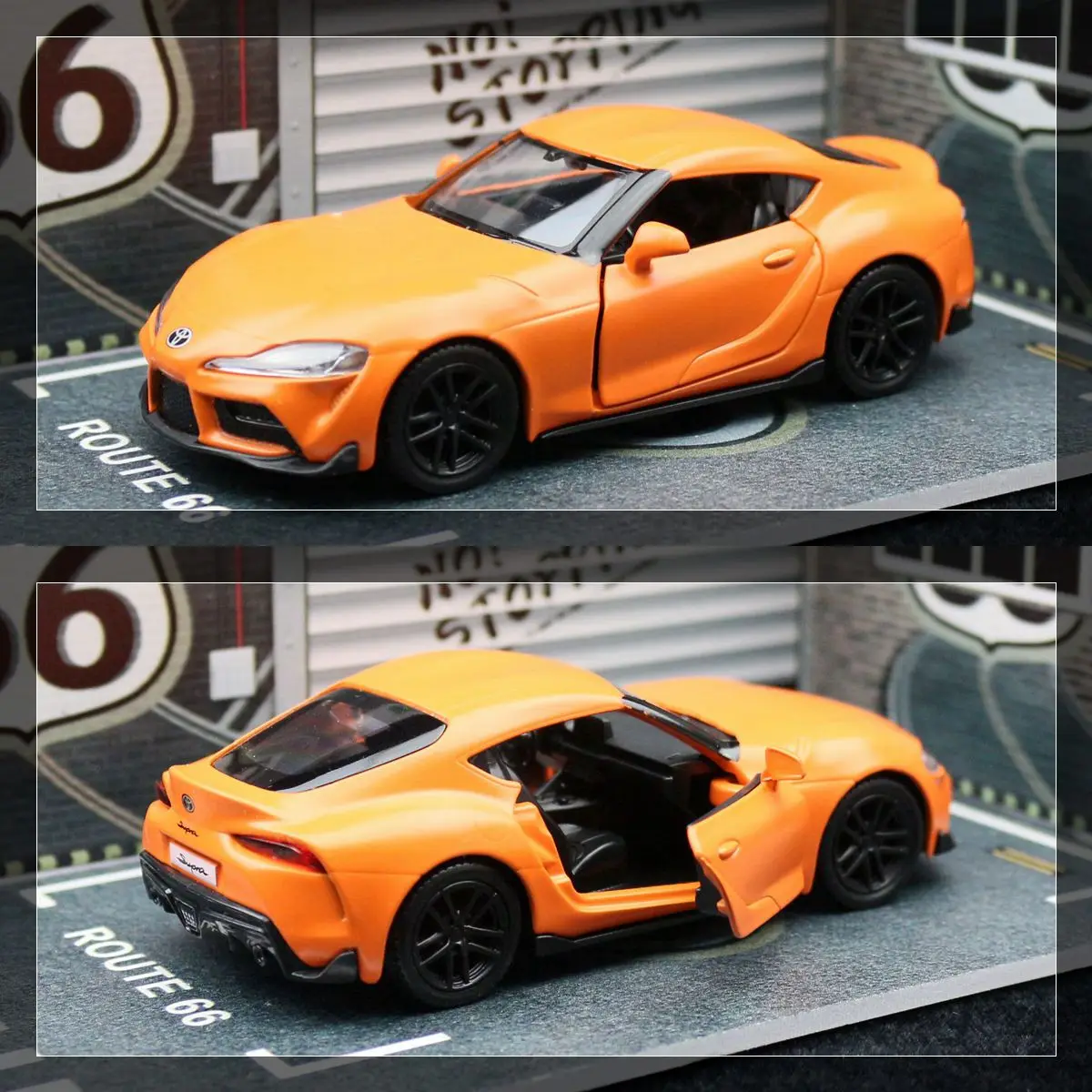 Fast 9 1/36 Toyota GR Supra Racing Car Toy For Children Welly RMZ