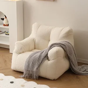 White Living Room Sofas Nordic Relax Vanity Accent Bedroom Meditation Mobile Armchairs Makeup Chaise Lounges Home Furniture