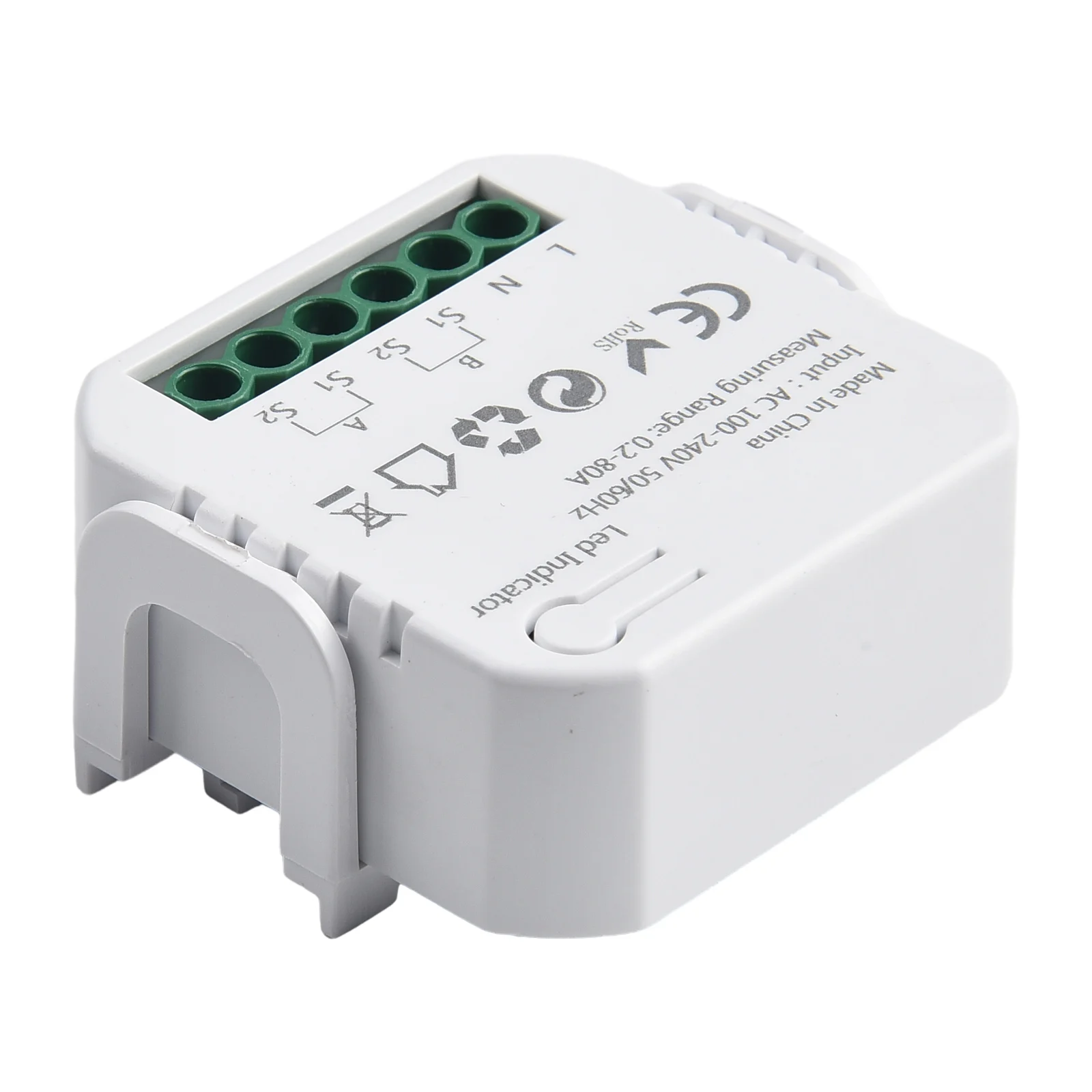 12 Way WiFi for Energy Meter for Smart Use with Bidirectional 2 Channel Clamp and Current Measurement for Load Management