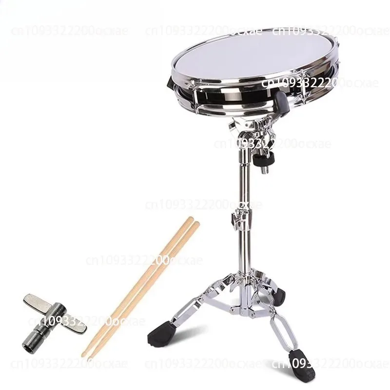

12-Inch Dumb Drum Pad Set, Real Drum Feel, Double-sided Percussion Drum Board