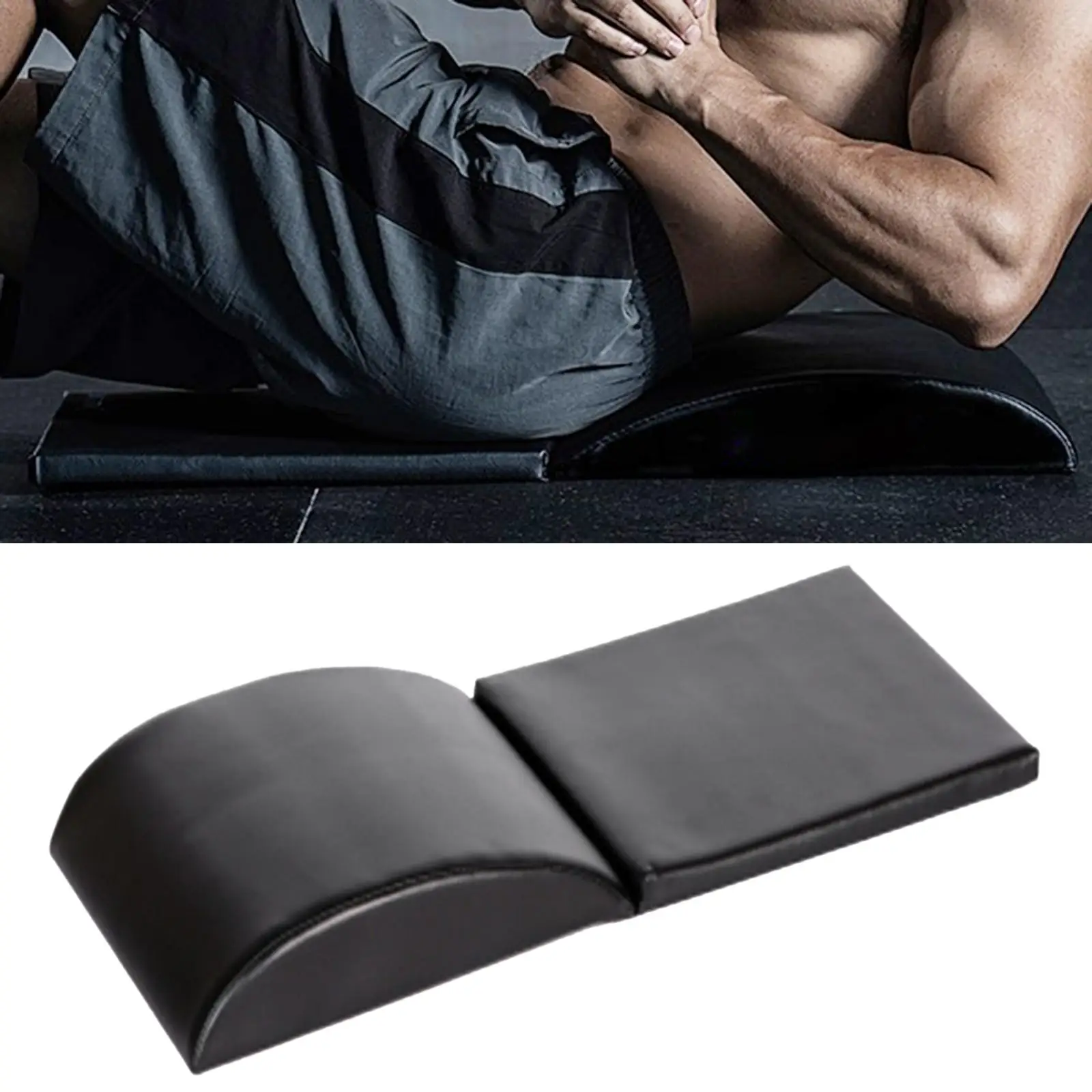 Ab Exercise Mat, Abdominal, Sit Up Core Trainer Pad for Motion Workout, Provides Lower Back Support, Stretches Ab Muscles