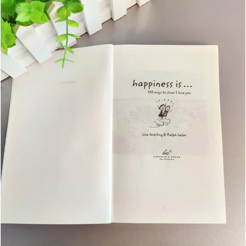 Glück ist. . . 500 Möglichkeiten, ich liebe dich zu zeigen „Lisa Swerling“ Selbsthilfe-Buch Englisches Buch Libros Livros