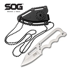 SOG INSTINCT MINI Knife Pocket EDC Outdoor Self-defense Survival Knives Portable Hand tools Cutter Camping supplies-NB1001-CP