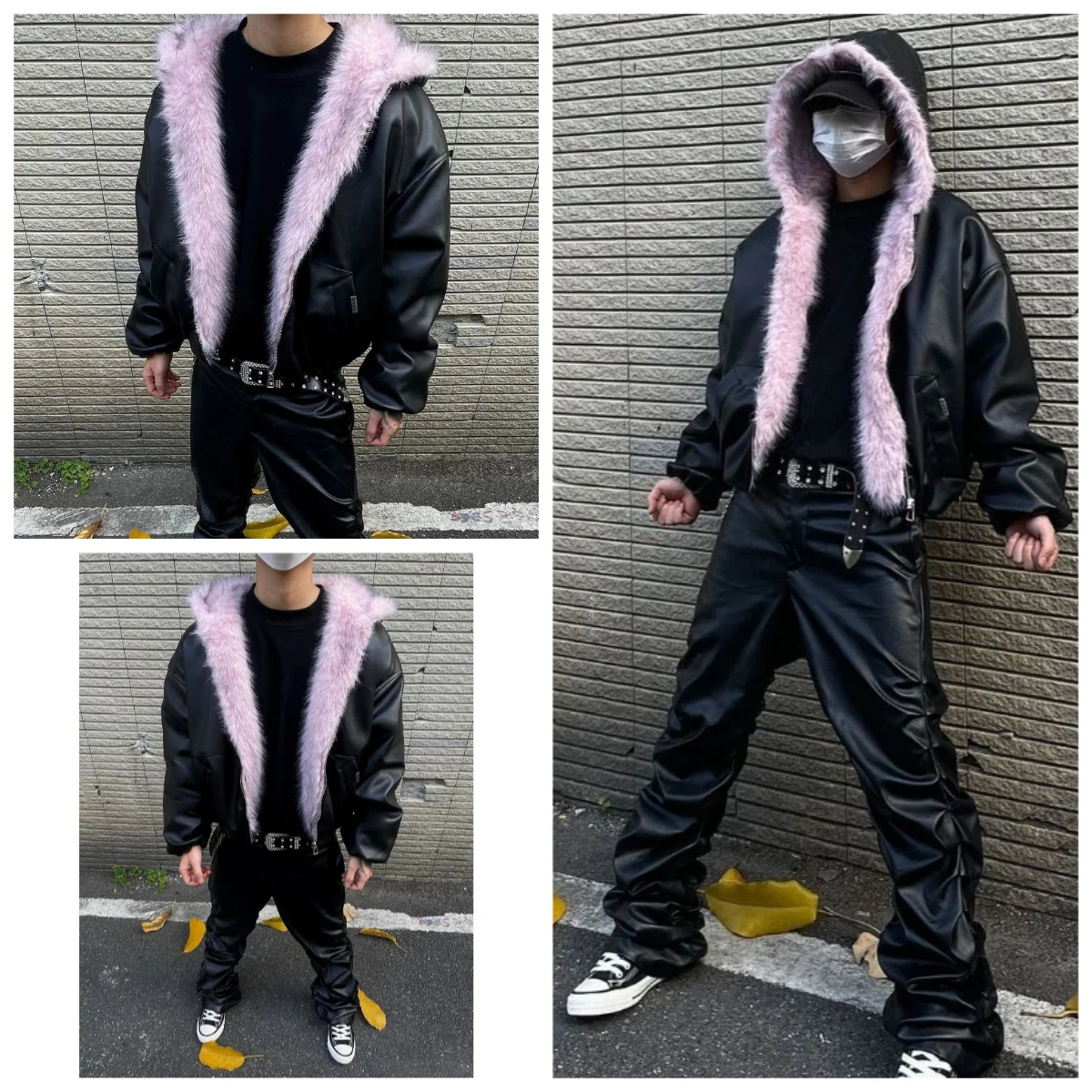 

2025 американское хлопковое пальто с капюшоном, зимнее утолщенное хлопковое пальто y2k, зимнее теплое новое ретро-толстое пальто с меховым воротником