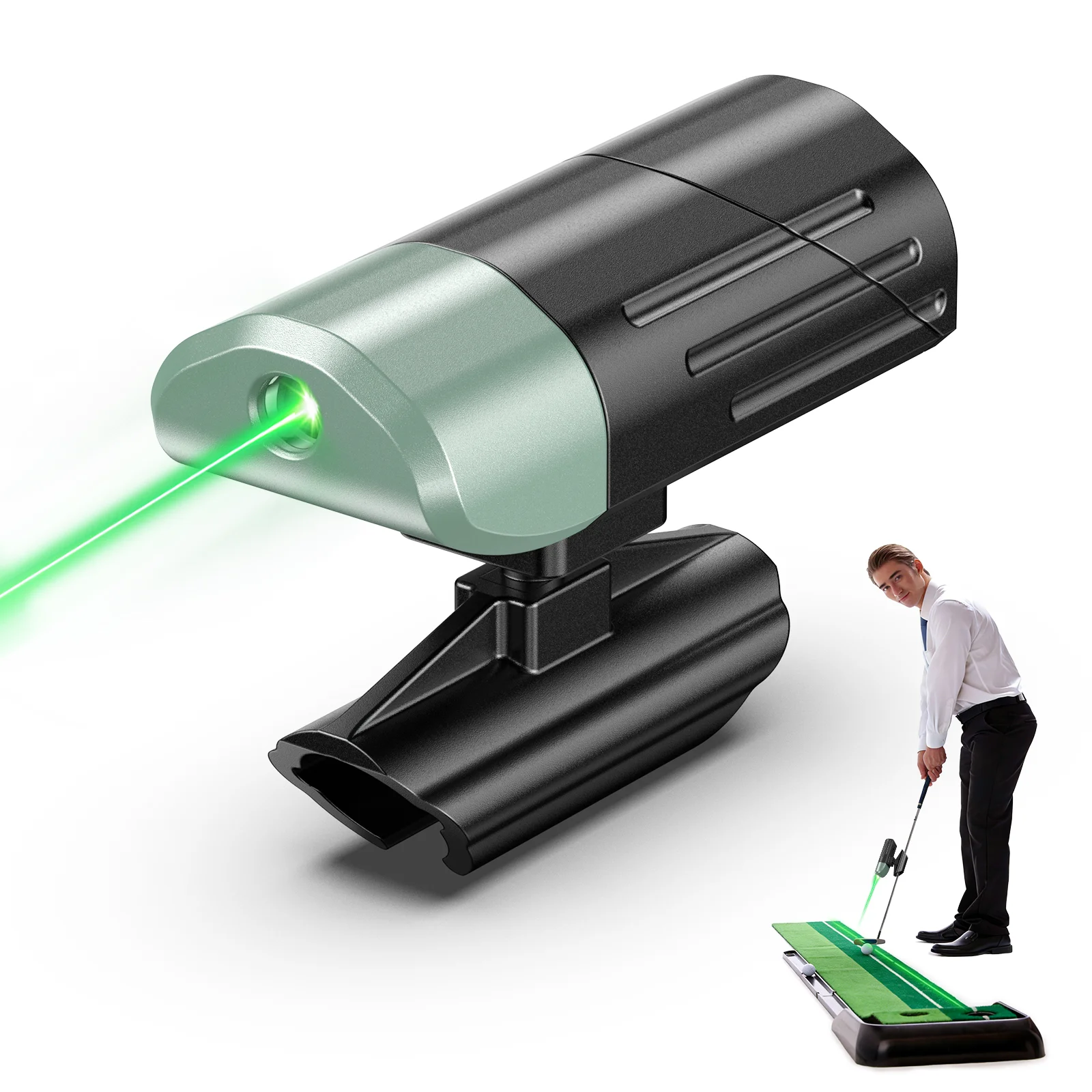 

Лазерный тренажер для гольфа | Долгий срок службы батареи | Перезаряжаемый через USB | Полный комплект, готов к использованию сразу после распаковки.