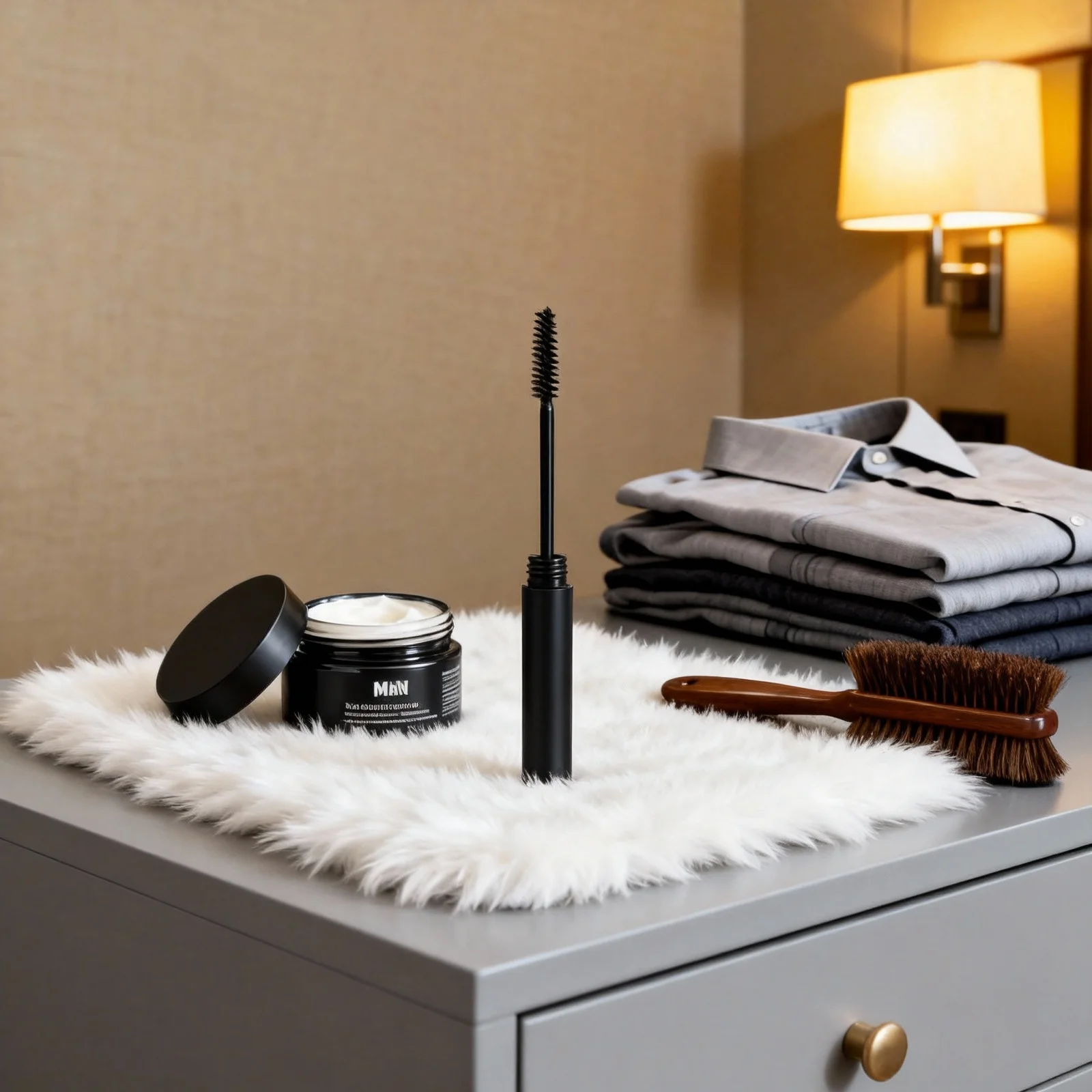 ครีมย้อมหนวดเคราคิ้วชั่วคราวจากธรรมชาติสำหรับผู้ชาย ใช้งานง่าย ผสมสีได้อย่างง่ายดาย ให้สีสดใสติดทนนาน