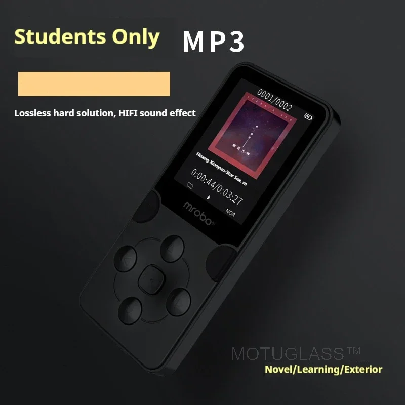 Portable MP3 Player with 1.8 Inch Color Screen Bluetooth HIFI Music Player FM Radio E-Books Sports Recording MP4