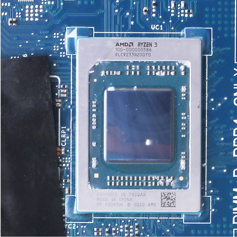 Imagem -03 - Placa-mãe Portátil para Dell La-l945p para Dell Vostro 3425 3525 Notebook Mainboard 0prrg1 0r9jv9 R35425u R7-5825u Completo Testado