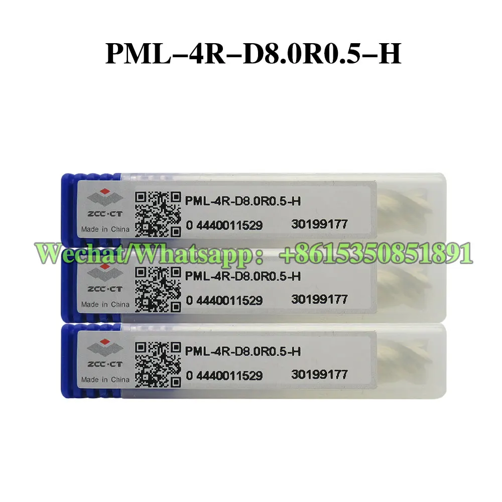 

ZCC CT PML -4R-D4.0R0.5-H PML-4R-D5.0R1.0-H PML-4R-D6.0R0.5-H PML-4R-D8.0R0.5-H PML-4R-D10R1.0-H Твердосплавные концевые фрезы KMG4012