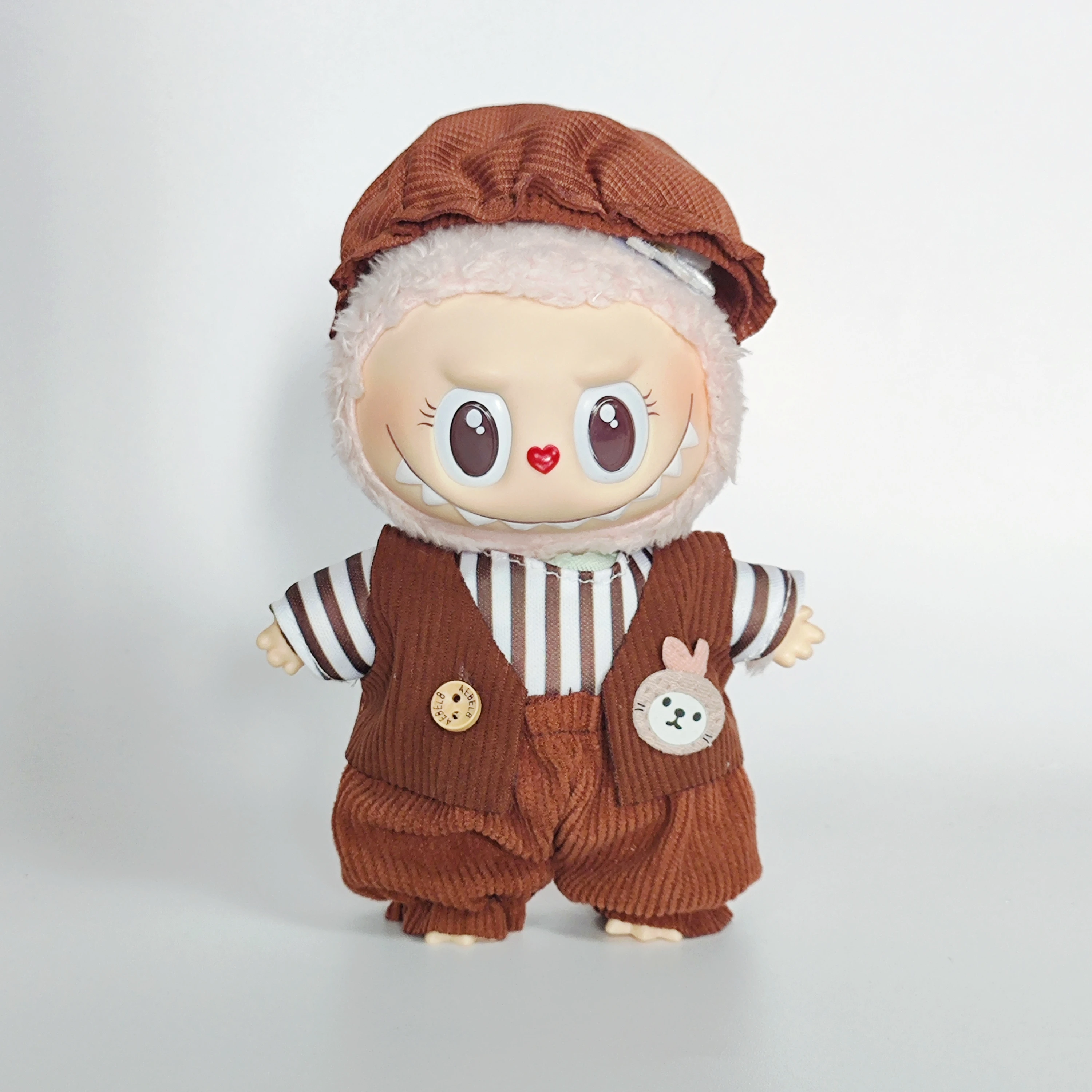 إكسسوارات ملابس دمى قطيفة صغيرة لطيفة مقاس 17 سم لمجموعة أيدول لابوبو