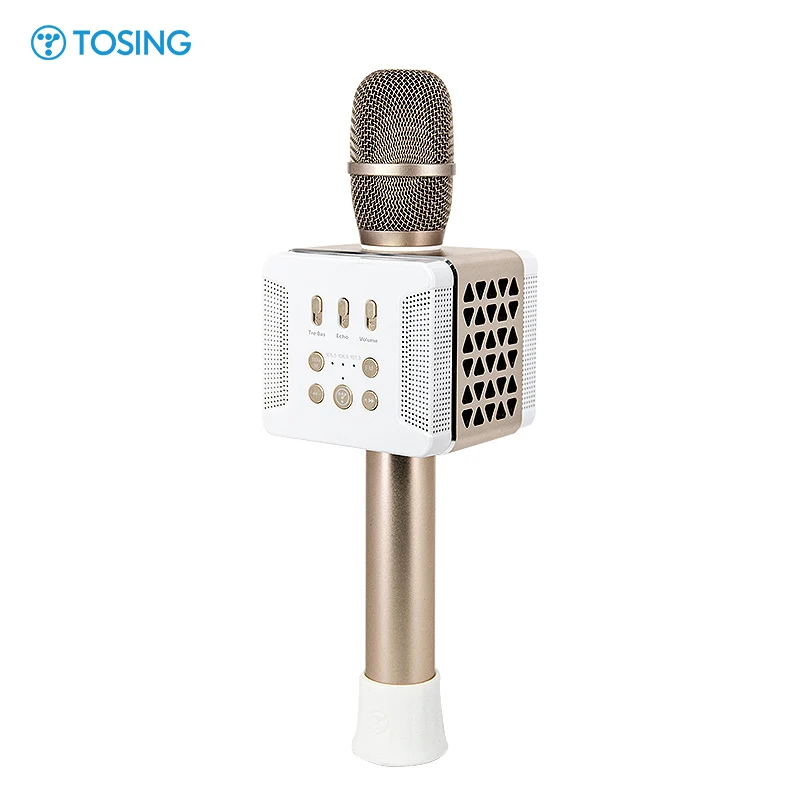 2025 TOSING 016 Professional Audio Karaoke Machine 20W Dynamic Microphone Wireless Communication Treble Bass Boost for Studio