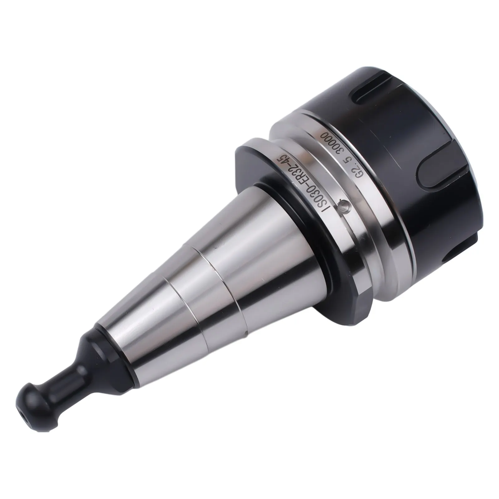 ISO30 ER32 45L Balance Collet Lathe Chuck CNC Tool Holder With Pull Stud For Milling Drilling Grinding Machine Up To 30000RPM
