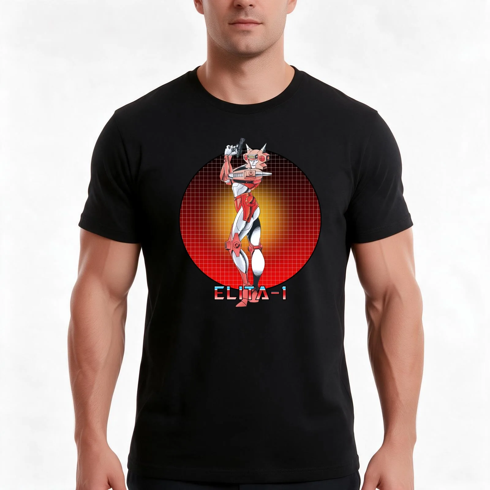 Elita One Autobot Transformer G1 V2 T-Shirt, Summer Casual Cotton Tee, Oversized Streetwear Tops, Vintage Graphic Print