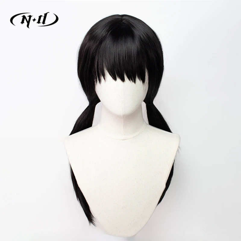 Pelucas de Cosplay ND Asa Mitaka, peluca de motosierra para hombre, pelucas de pelo de Cosplay de Anime resistentes al calor para fiesta temática de disfraz de Comic Con Coser