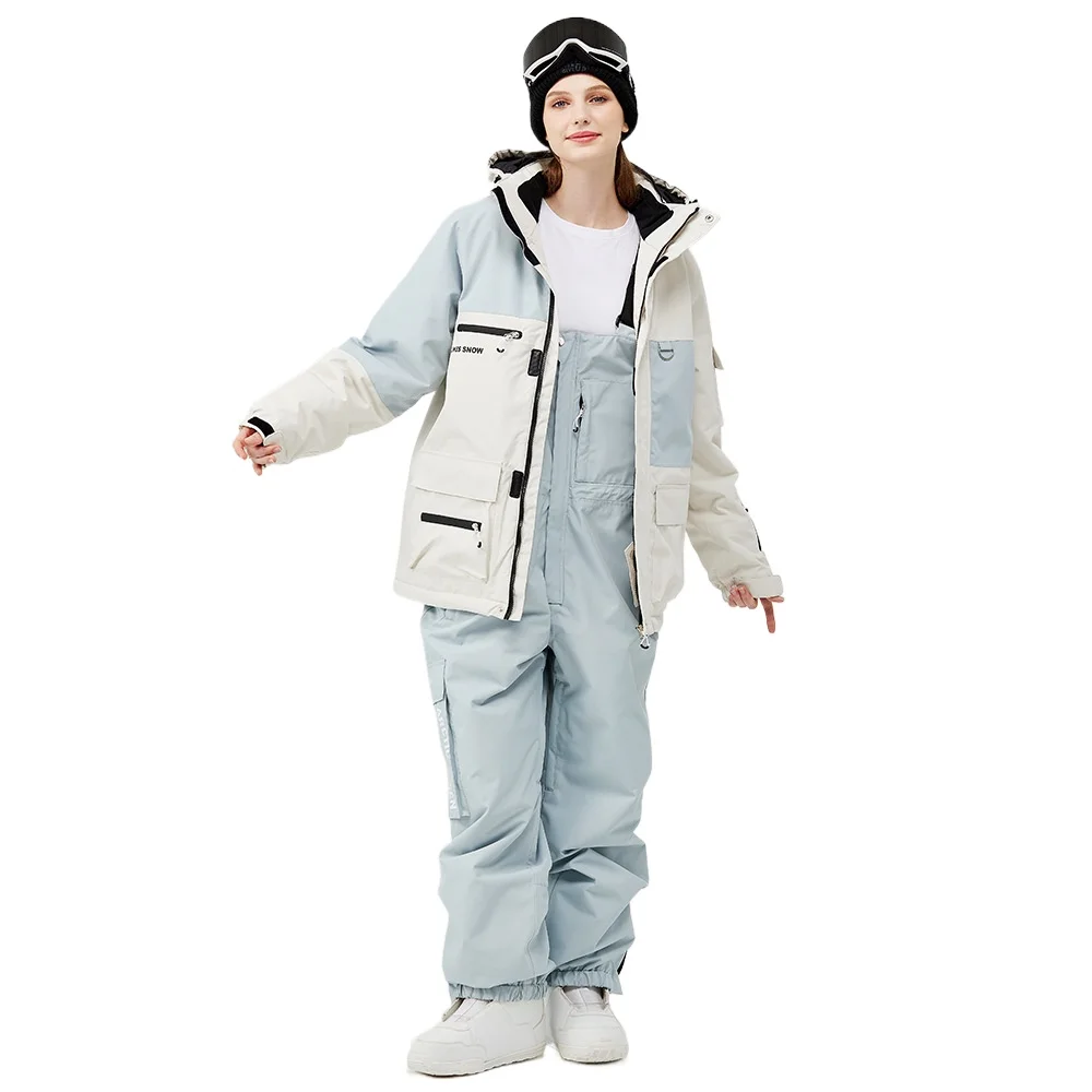 

Ski Suit Men's and Women's Suit Outdoor Warm Ski Clothing Snowboard Ski Suit
