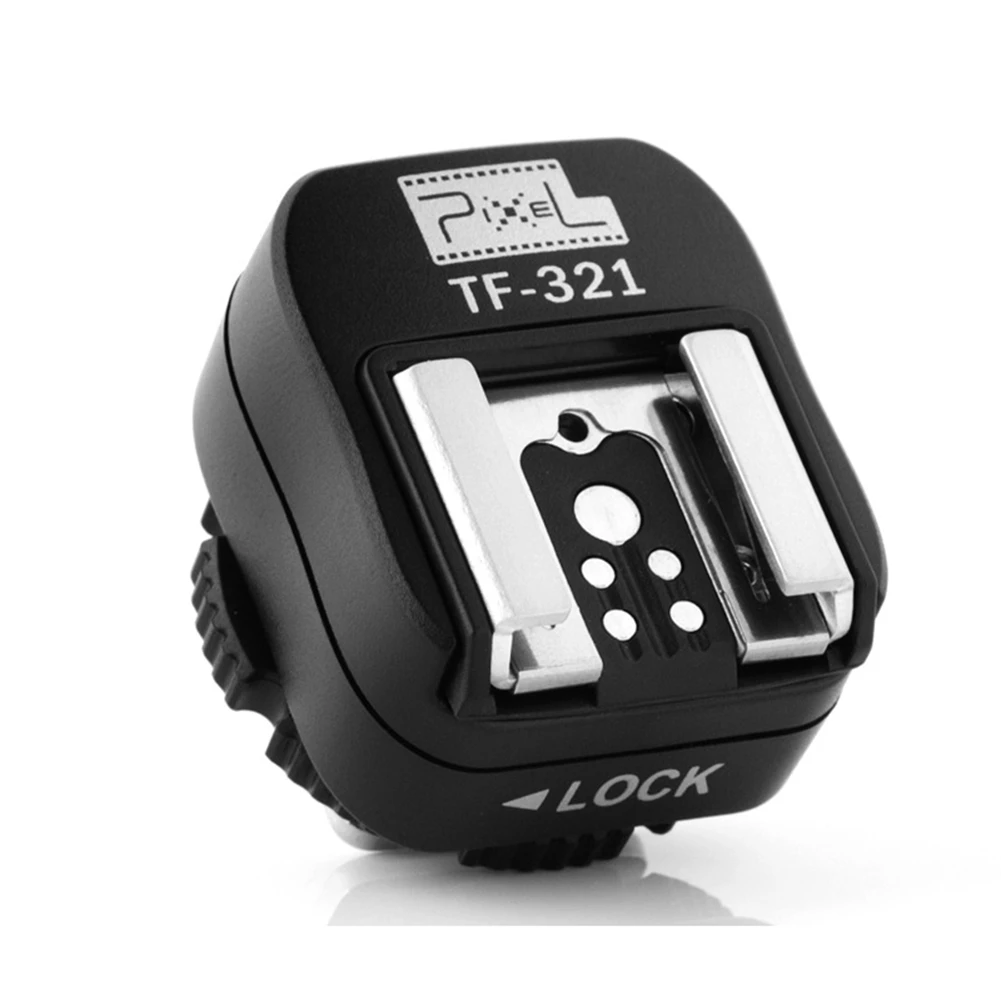SCLS PIXEL TF-321 TTL for Hot Shoe Converter to PC Sync Socket Convert Adapter