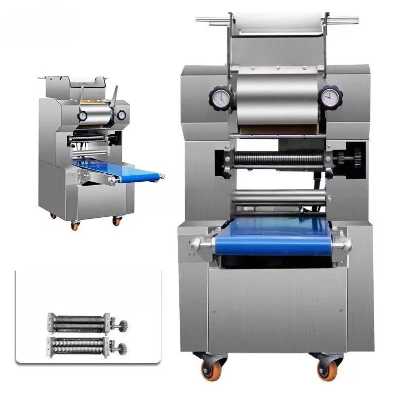 Ramen Noodle Machine Commercial Automatic Fresh Pasta Machine Noodle Maker With Cutter Tabletop