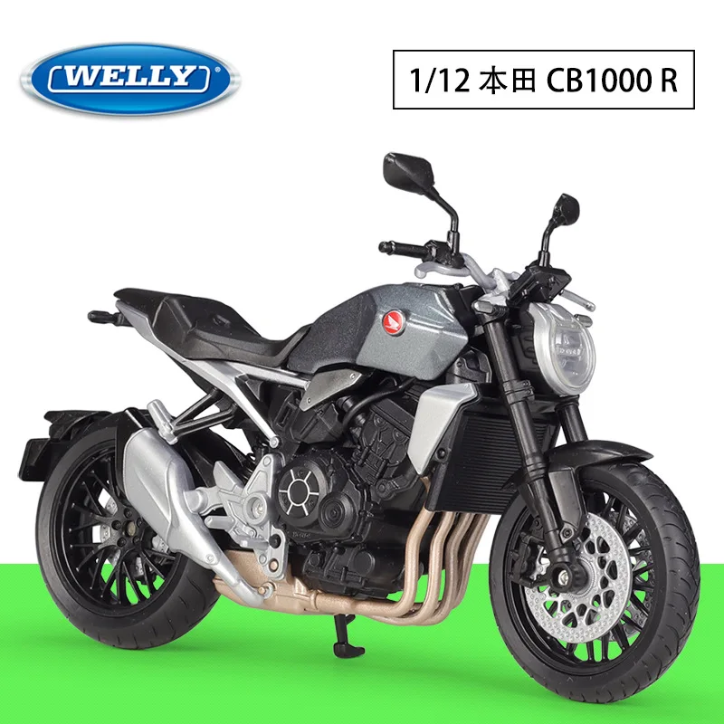 

Hot Welly 1:12 Scale Honda Cb1000r Alloy Motorcycle Simulation Model Toy Heavy Duty Vehicle Collectible Non-Radio Controlled