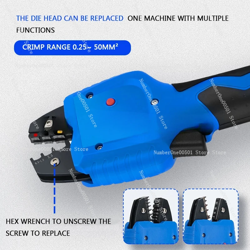 Electric hydraulic pliers terminal crimping pliers electric crimping pliers ZC-B50KM cable crimping device