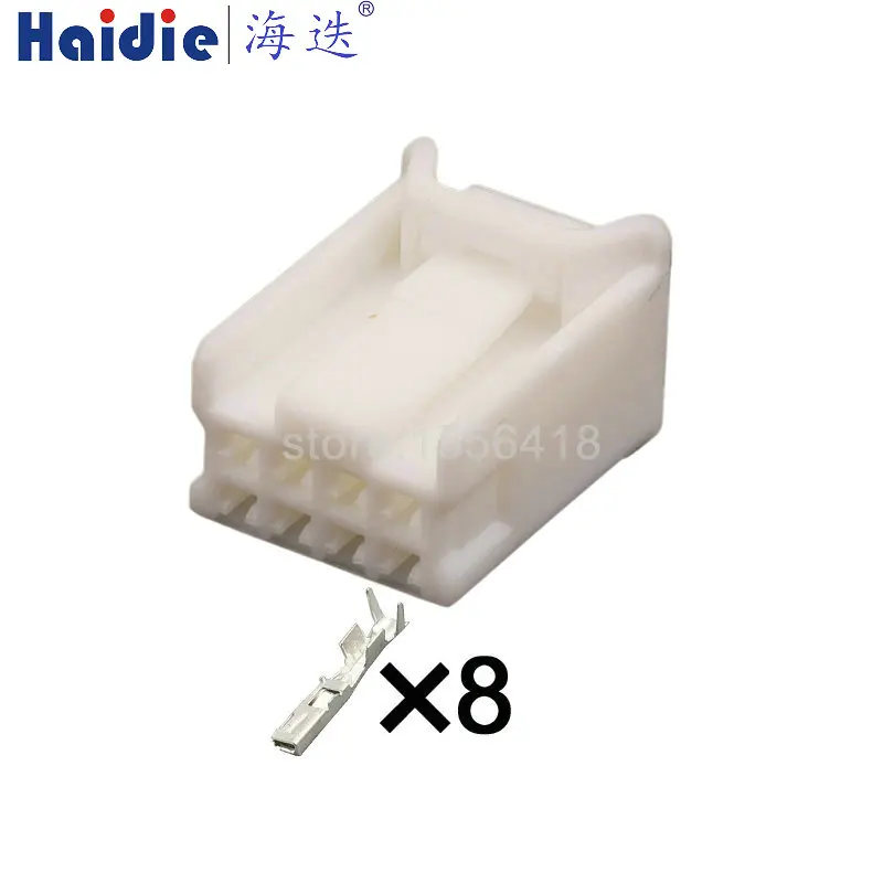 1-20 Sets 8 Pin 1.2 Series 6098-5686 6098-5695 Automobile Male Female Docking Electric Cable Harness Socket Car Connector